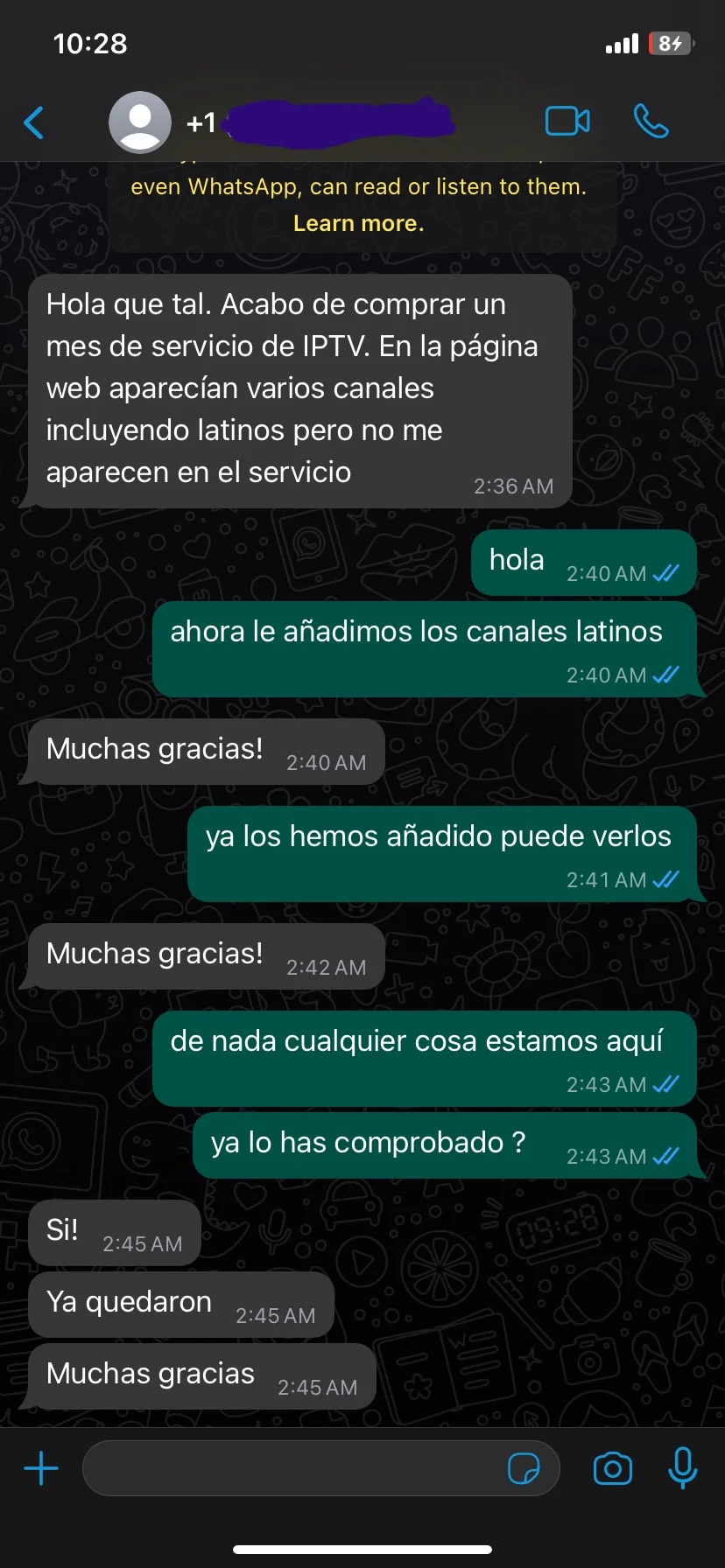 Opinión de un cliente de IPTVExtra