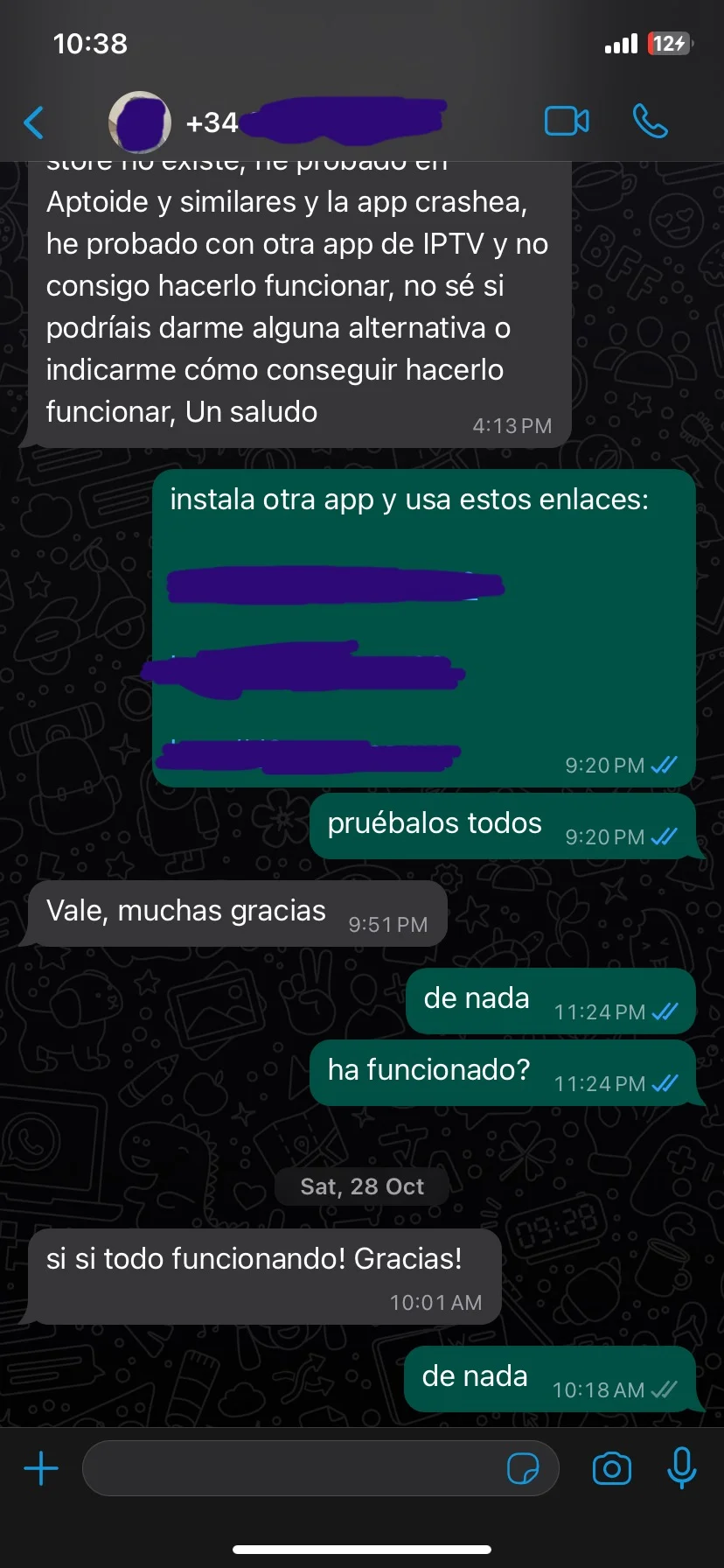 Opinión de un cliente de IPTVExtra