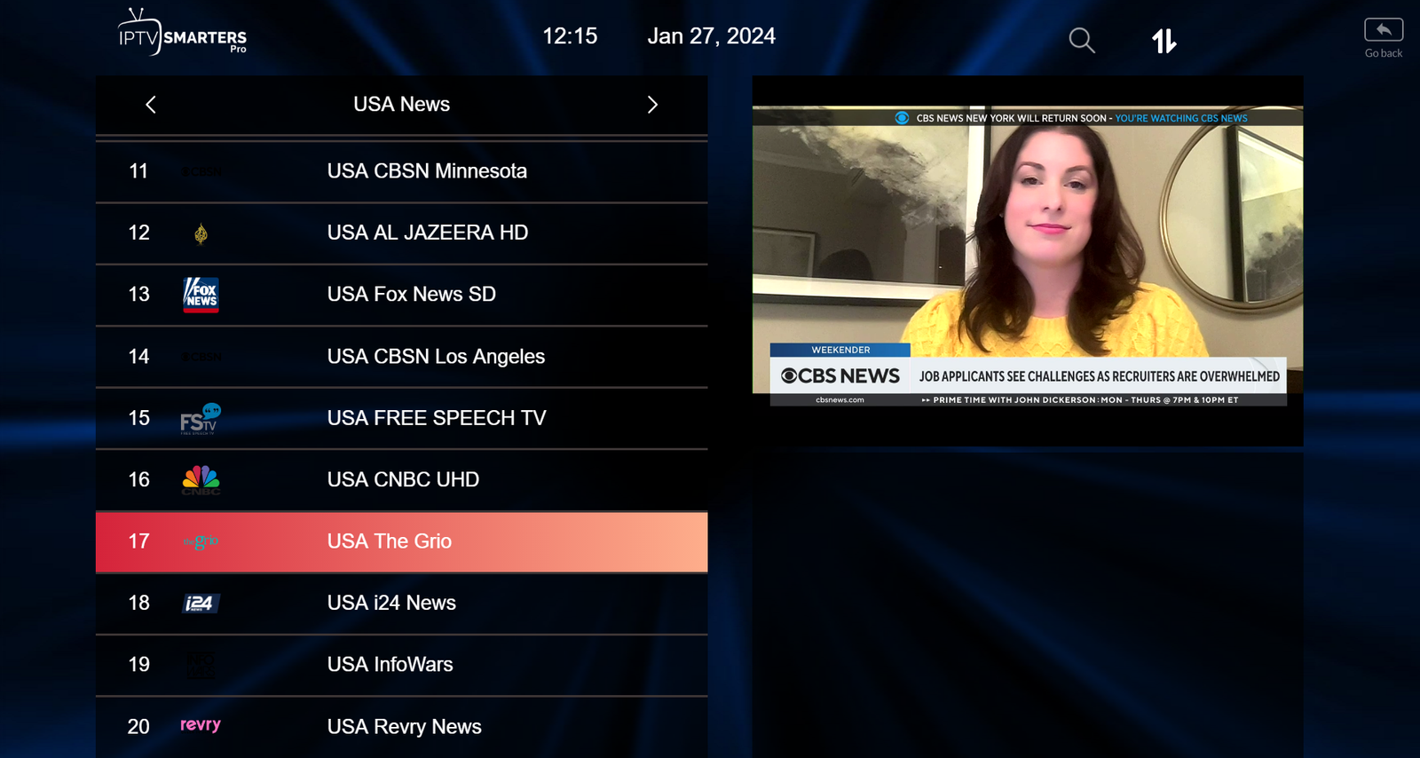 Paso 6 para instalar IPTV en Android TV con IPTV Smarters Pro